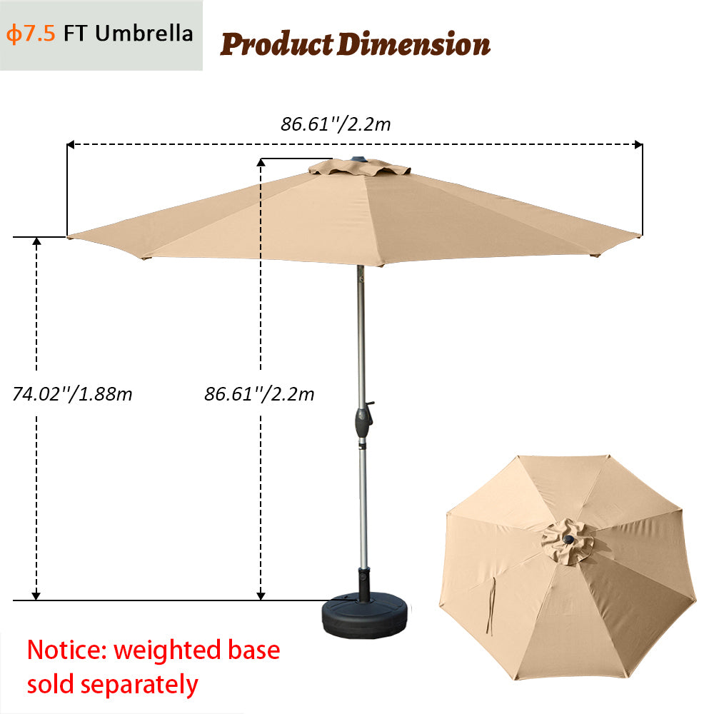 domi market umbrella #color_beige