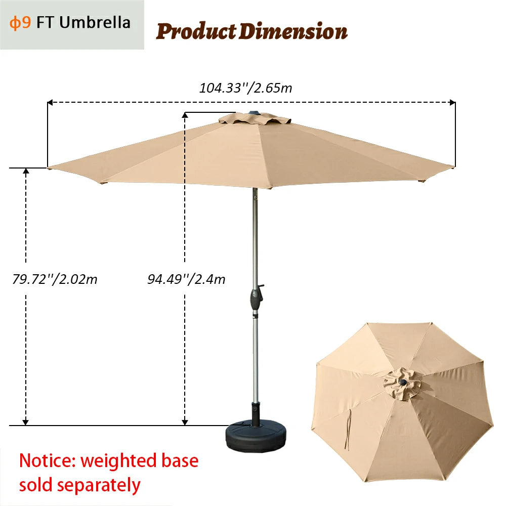 domi market umbrella #color_beige
