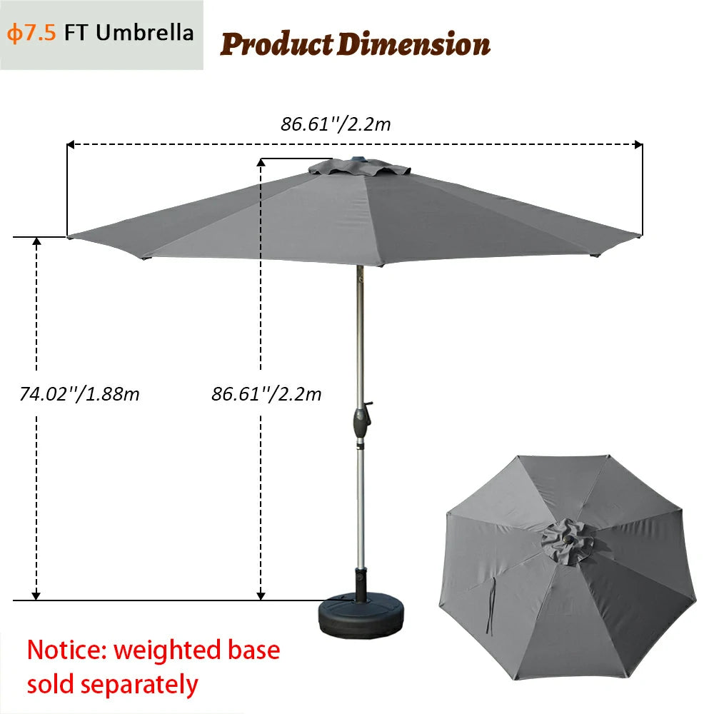 domi market umbrella #color_gray
