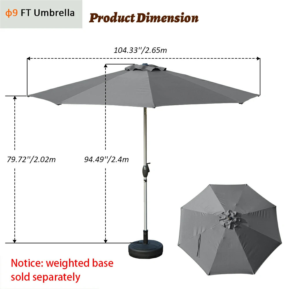 domi market umbrella #size_9ft