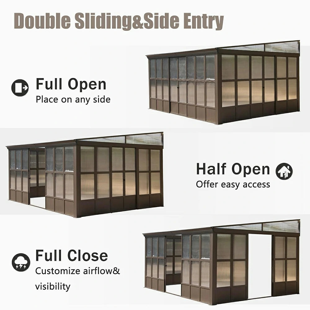 domi wall mounted sunroom#size_12'x14'