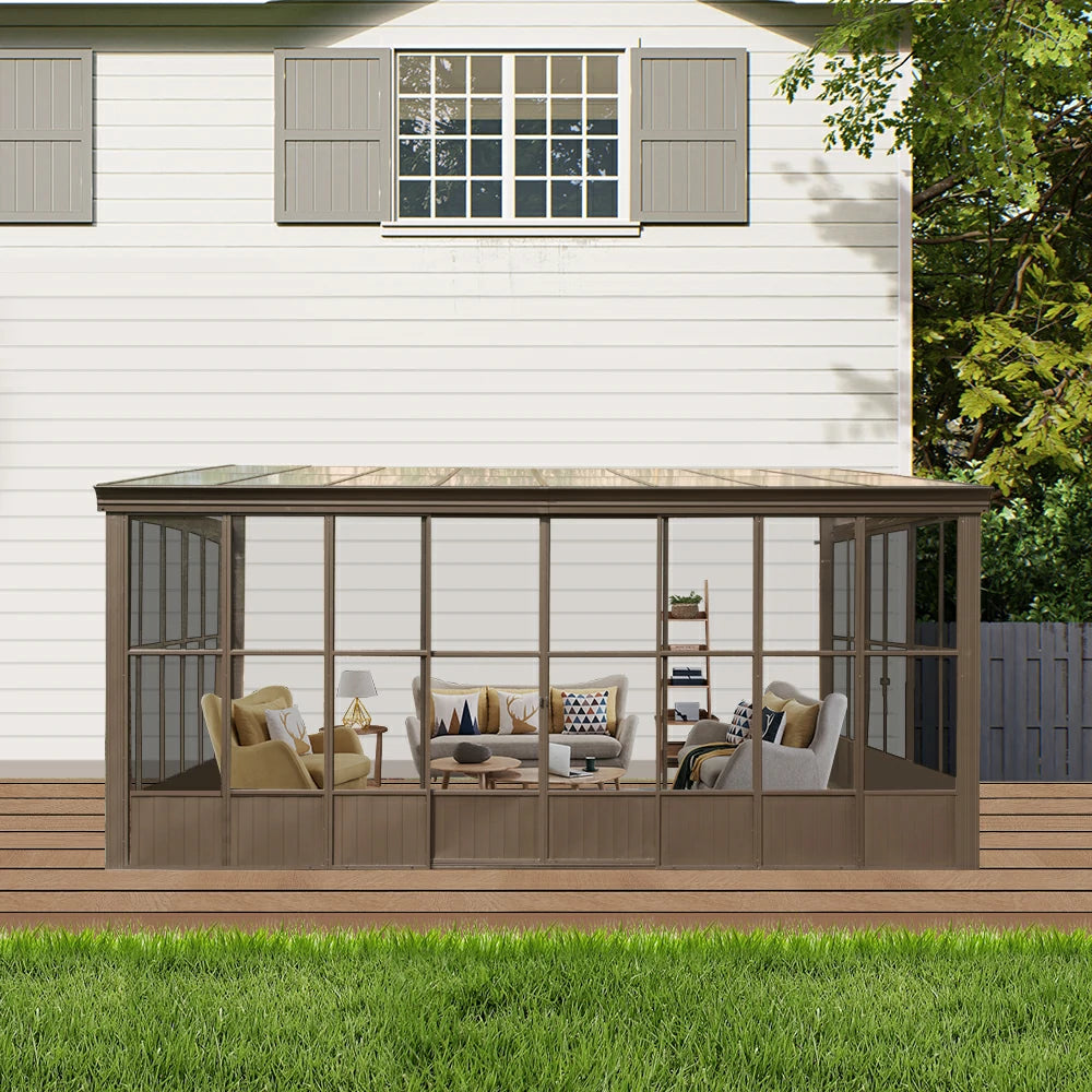 domi wall mounted sunroom#size_12'x16'