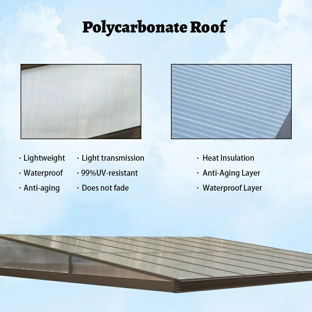 domi wall mounted sunroom#size_12'x16'