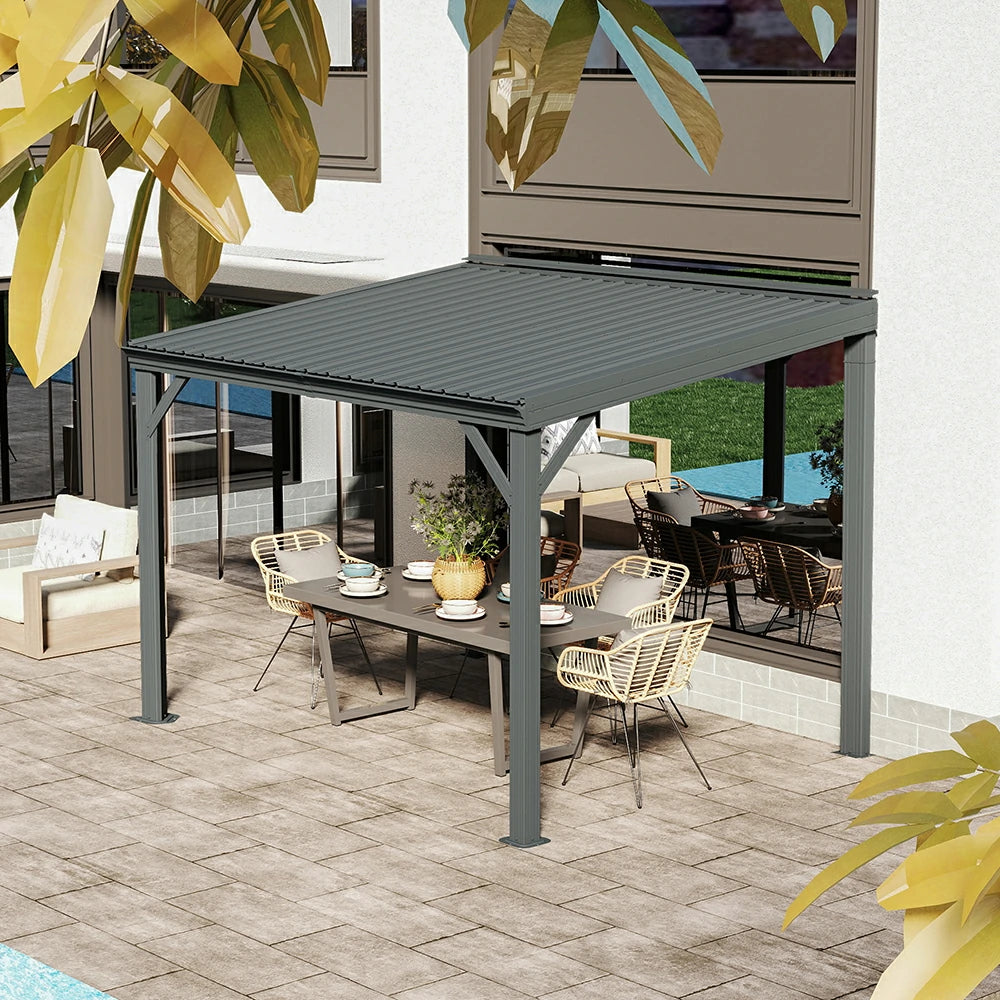 Domi wall mounted gazebo#size_8'x10'