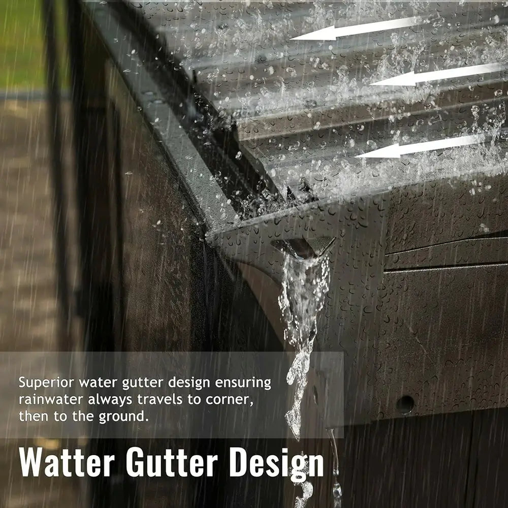 Domi Outdoor Living wall mounted sunroom#size_12' x 14'