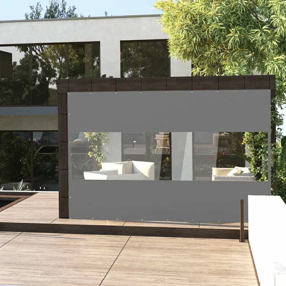 Domi Outdoor Living Outdoor Curtains#Size_10'W×7'H
