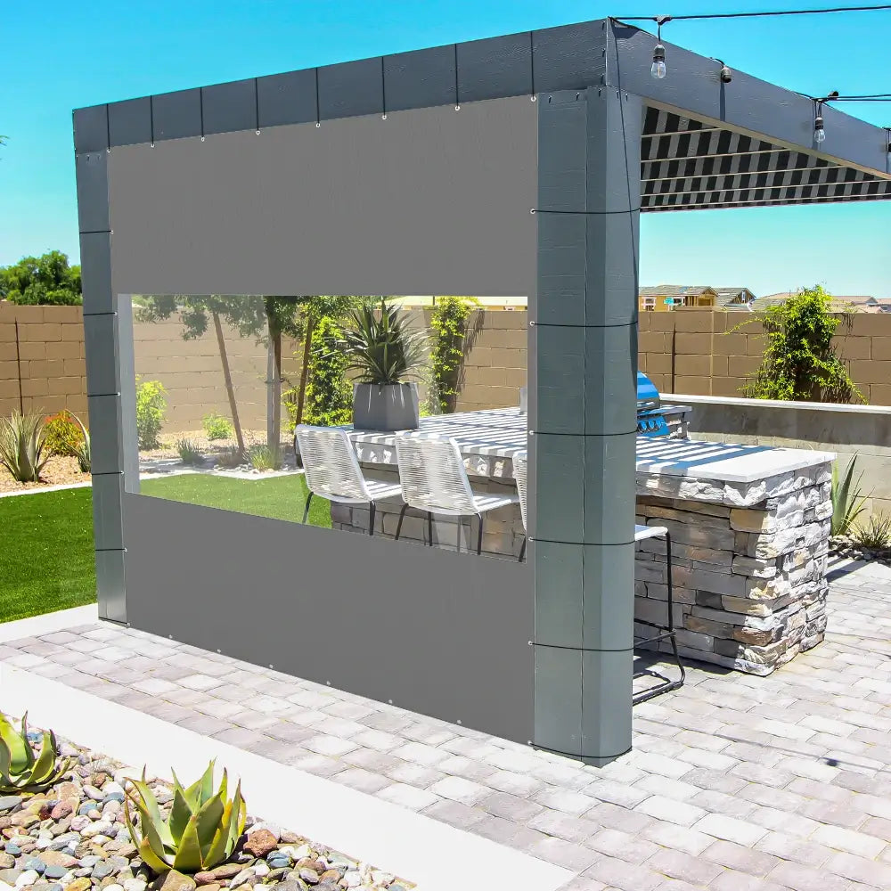 Domi Outdoor Living Outdoor Curtains#Size_8'W×8'H