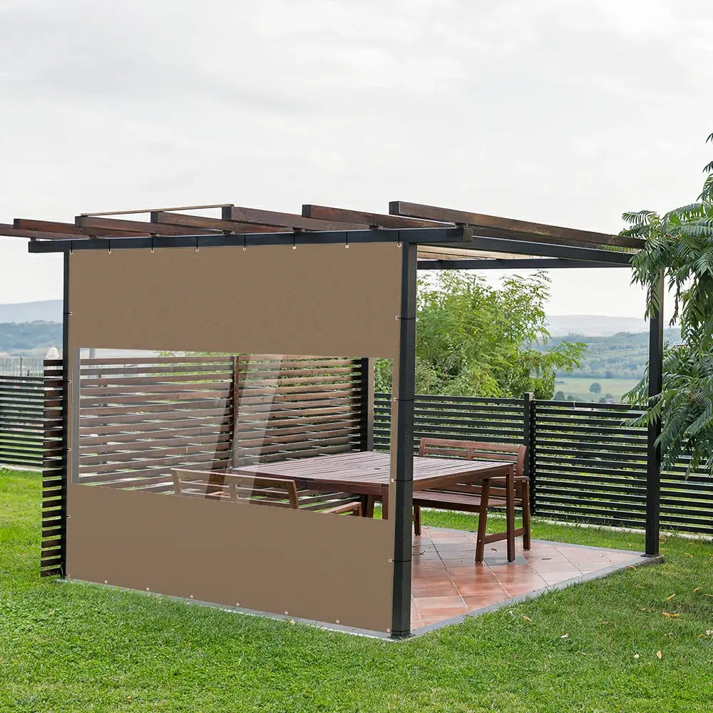 Domi Outdoor Living Outdoor Curtains#Size_8'W×8'H