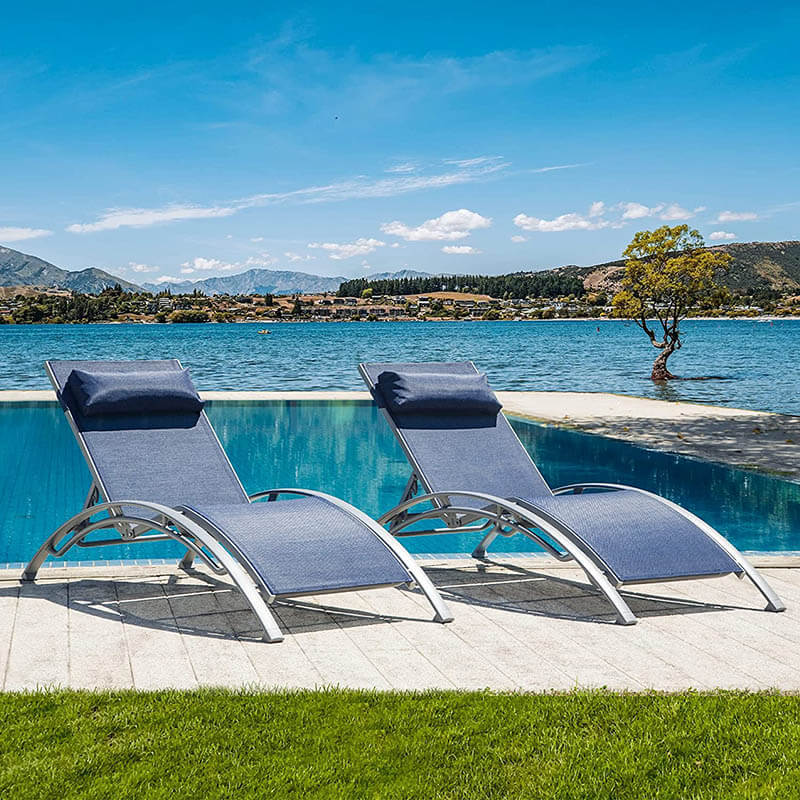Domi Outdoor Living Lounge Chair#color_blue
