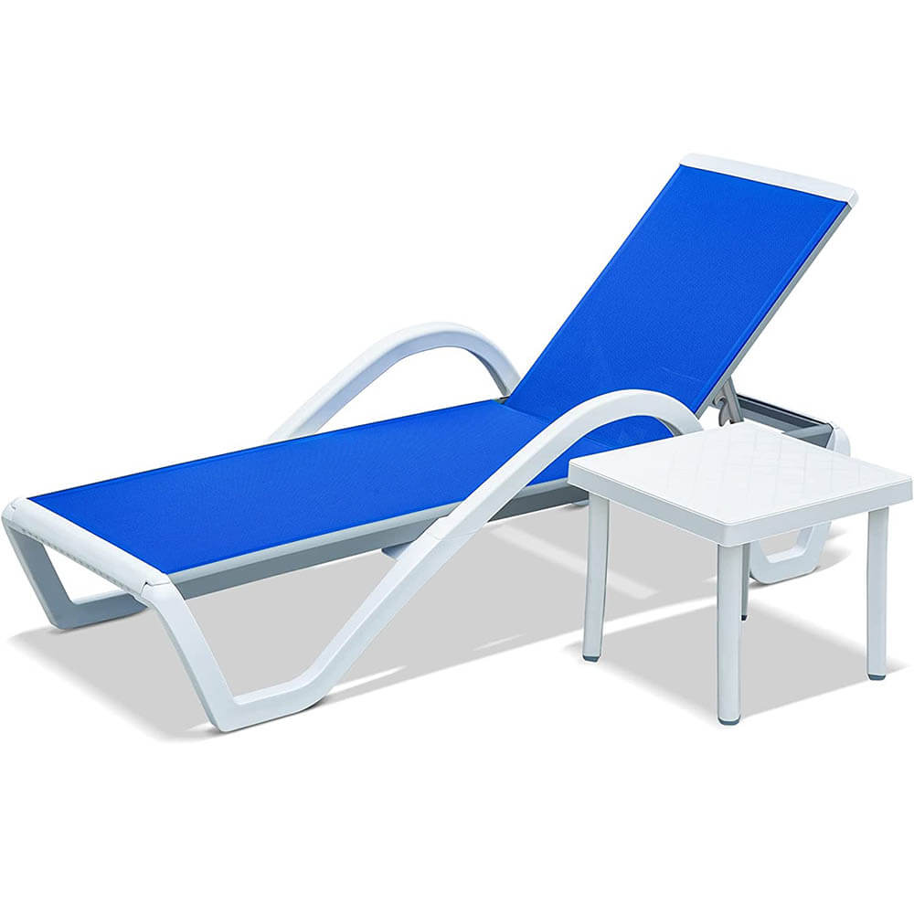 Domi Chaise Lounge#color_blue-w-table