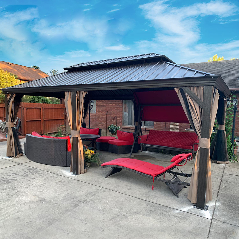 Wooden & Metal Outdoor Gazebos for Sale