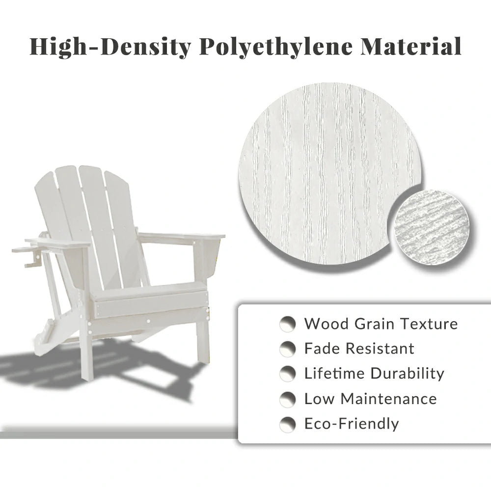 Domi Outdoor Living Adirondack Chairs#color_white