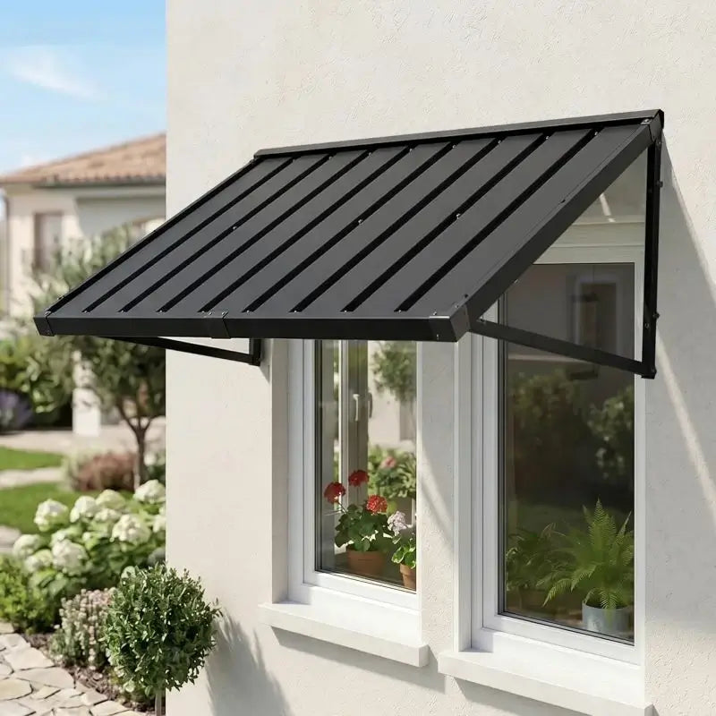 Metal Window Awnings#size_40.94" W x 36" D x 22.91" H