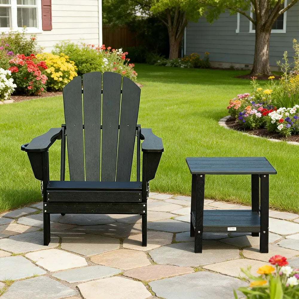 Domi Outdoor Living Adirondack Chairs#color_black