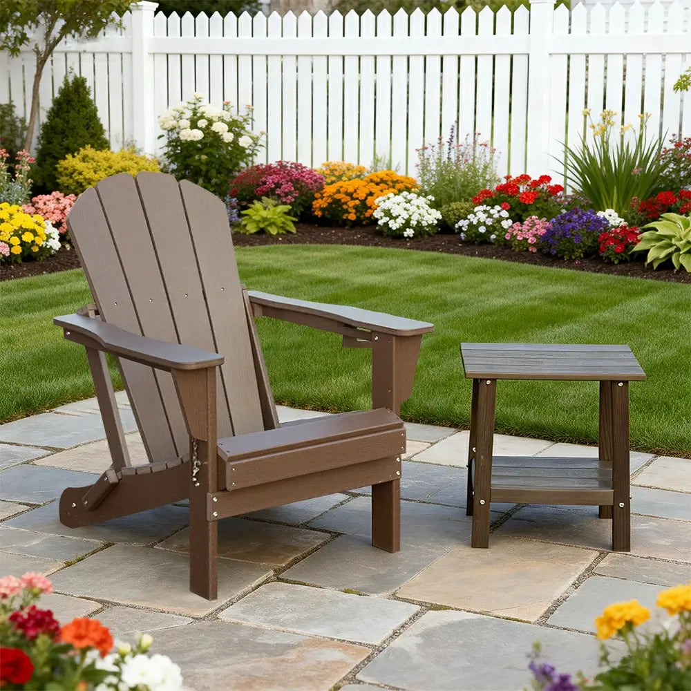 Domi Outdoor Living Adirondack Chairs#color_brown