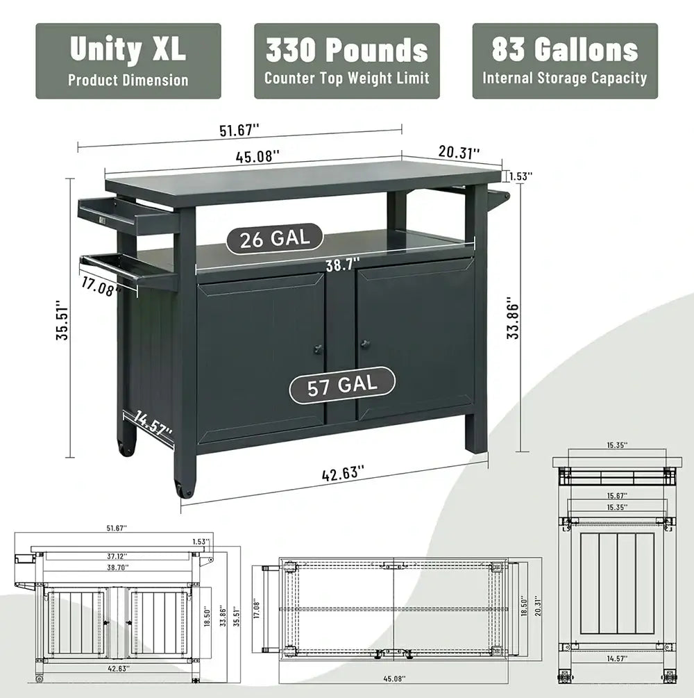 Domi grill cart #size_x-large