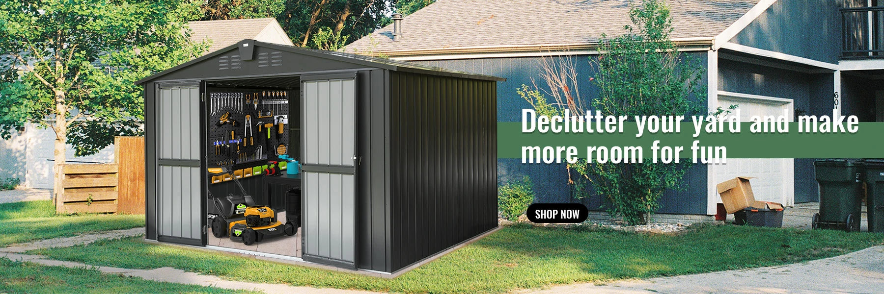 Domi Outdoor Storage shed