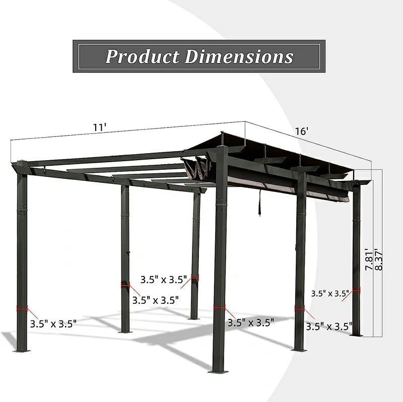 Pergola Grey#size_11'x16'