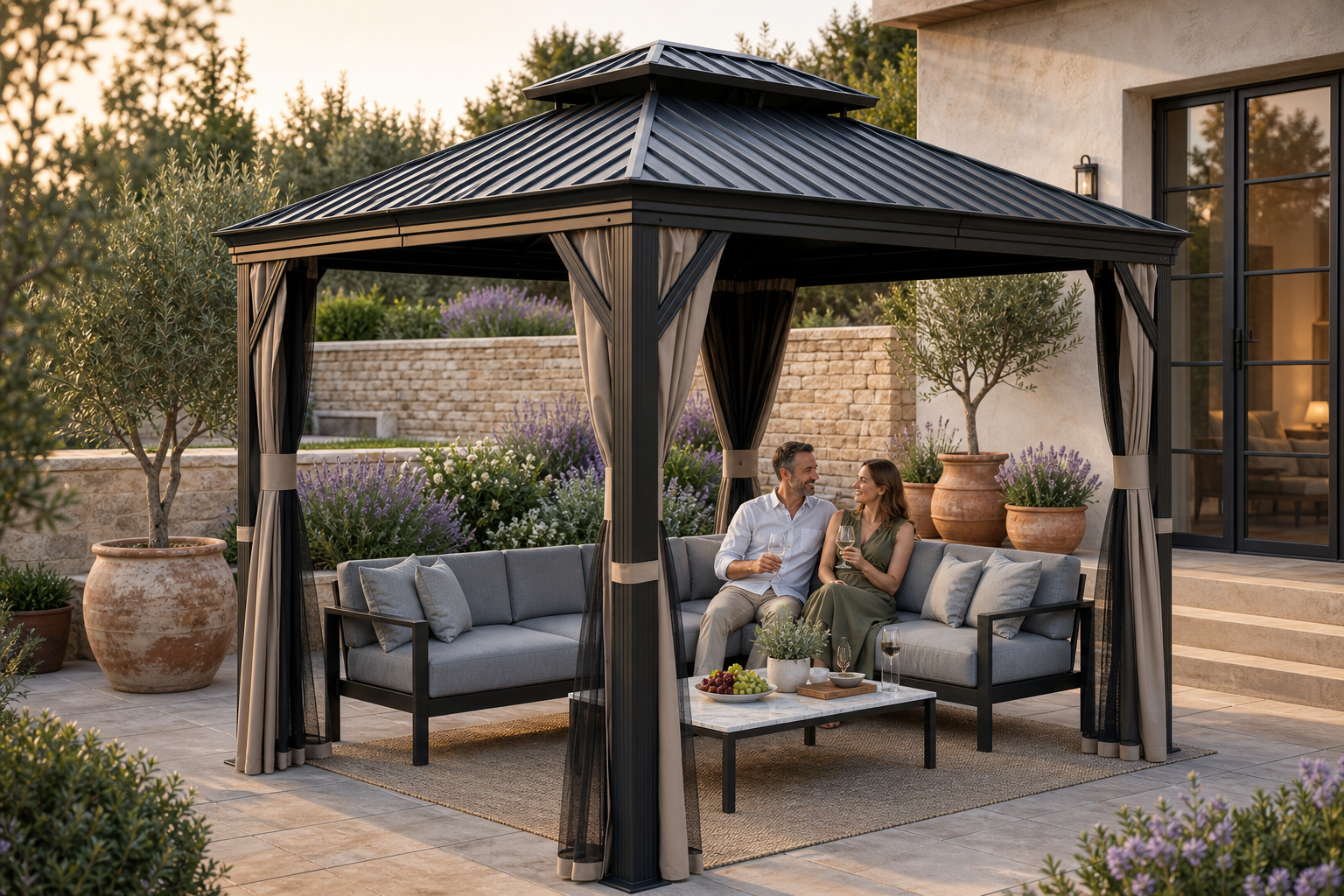 Bring the warmth of home outdoors.