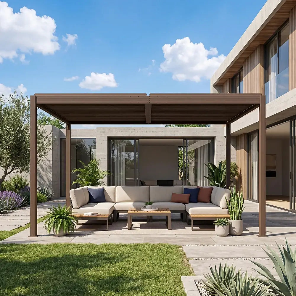 domi louvered pergola#size_10'x16'