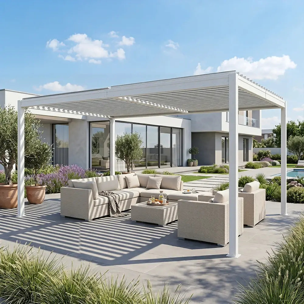 domi louvered pergola#size_10'x16'
