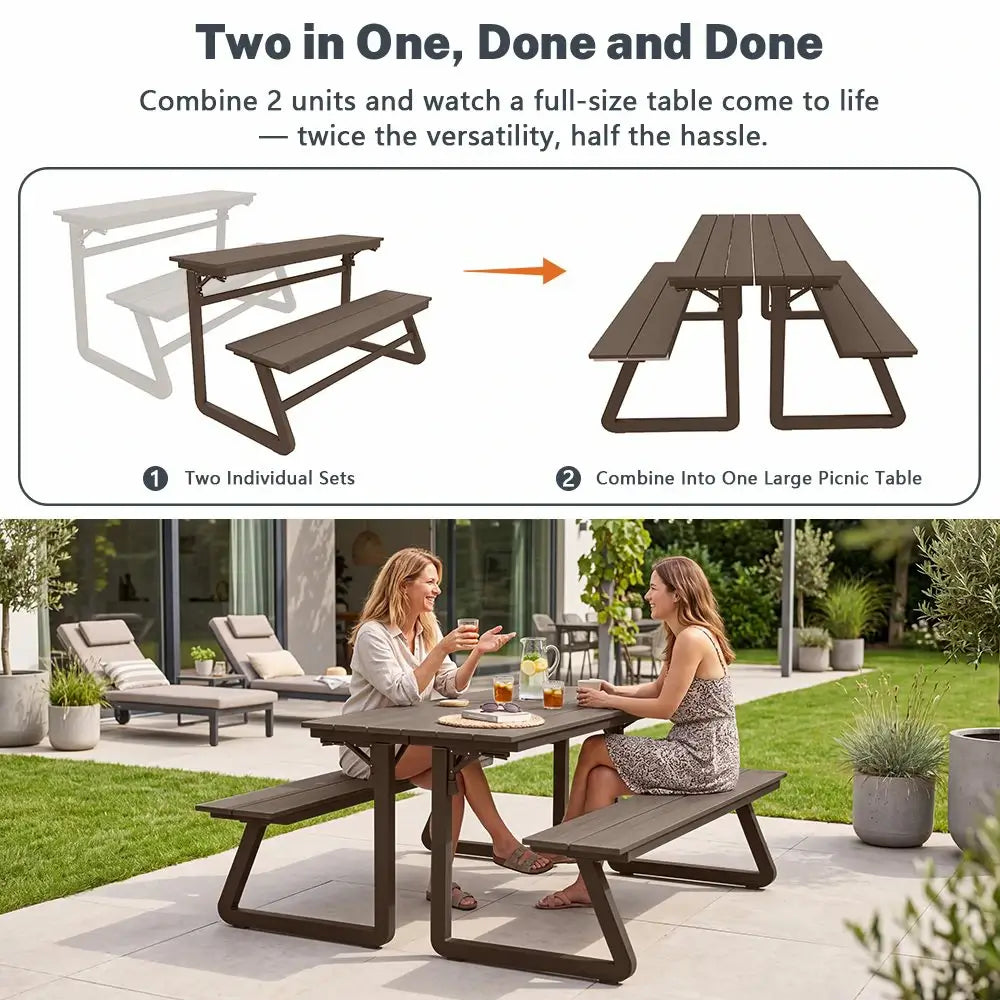 domi convertible bench table#Color_dark brown
