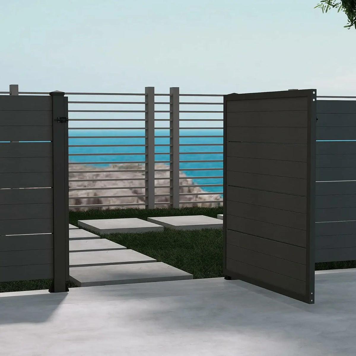 domi hdpe outdoor privacy screen #Color_gray