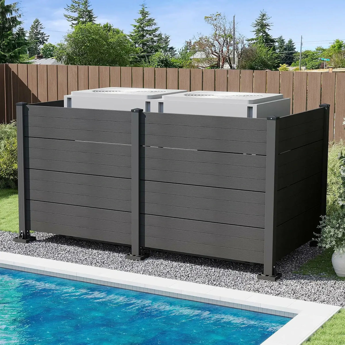 domi hdpe outdoor privacy screen #Color_gray