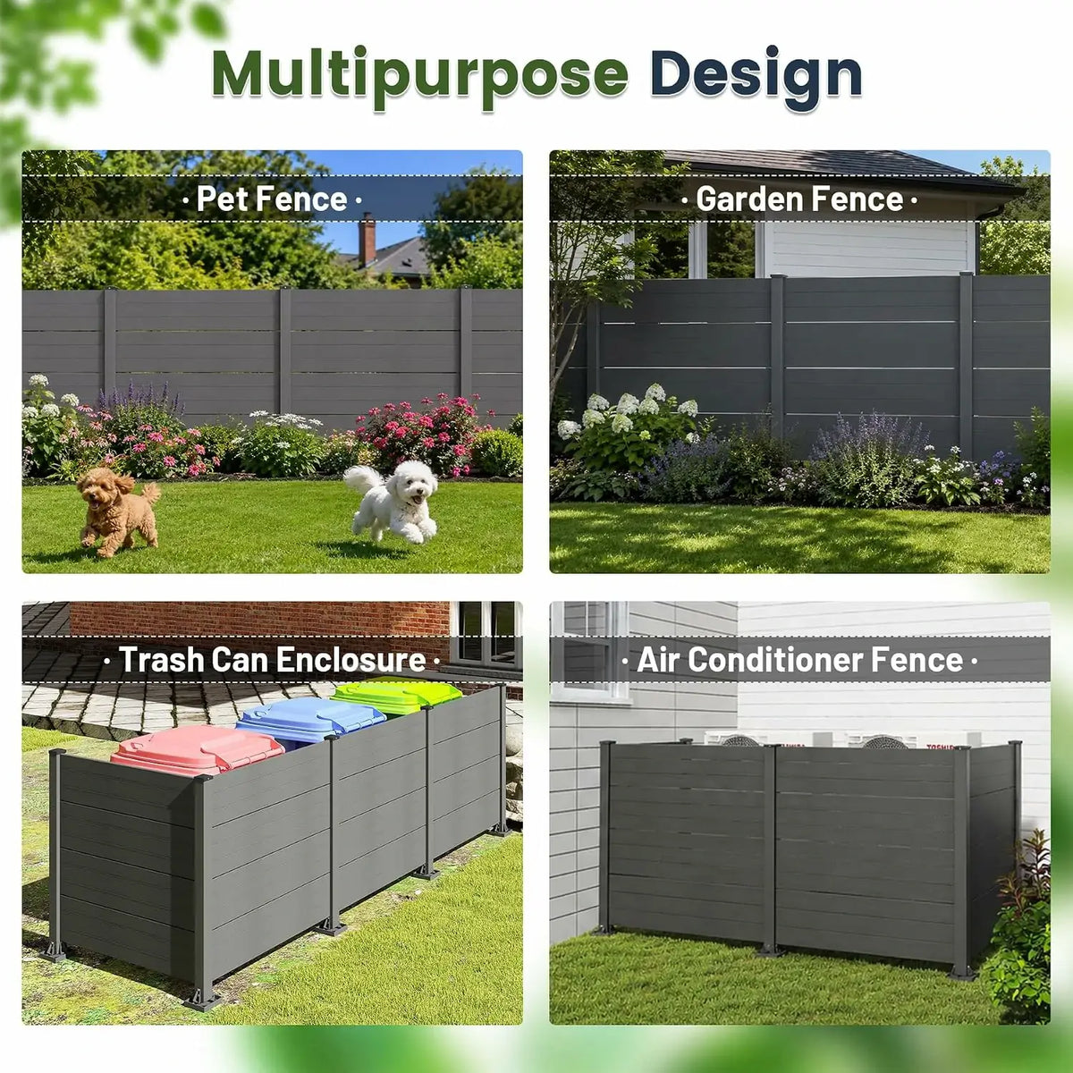 domi hdpe outdoor privacy screen #Color_gray