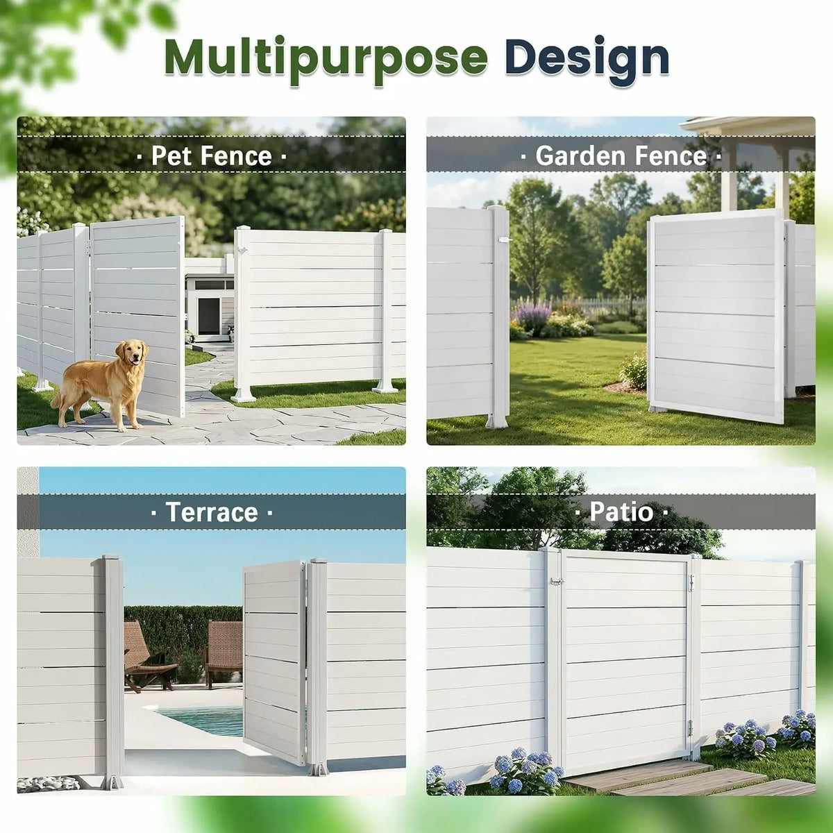 domi hdpe outdoor privacy screen #Color_white