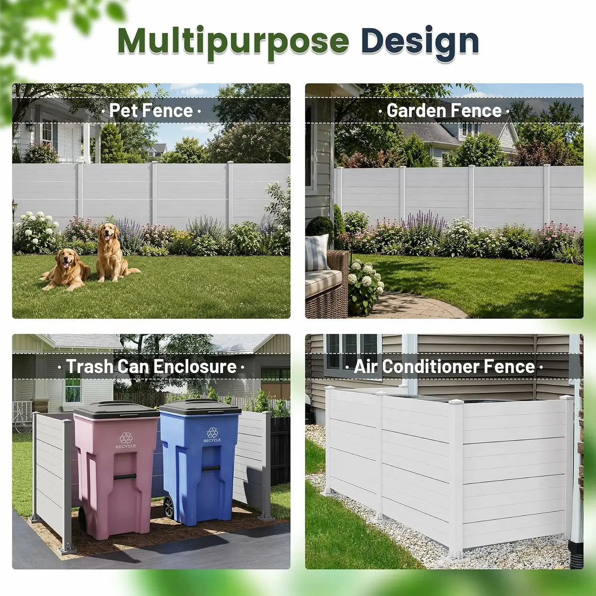 domi hdpe outdoor privacy screen #Color_white