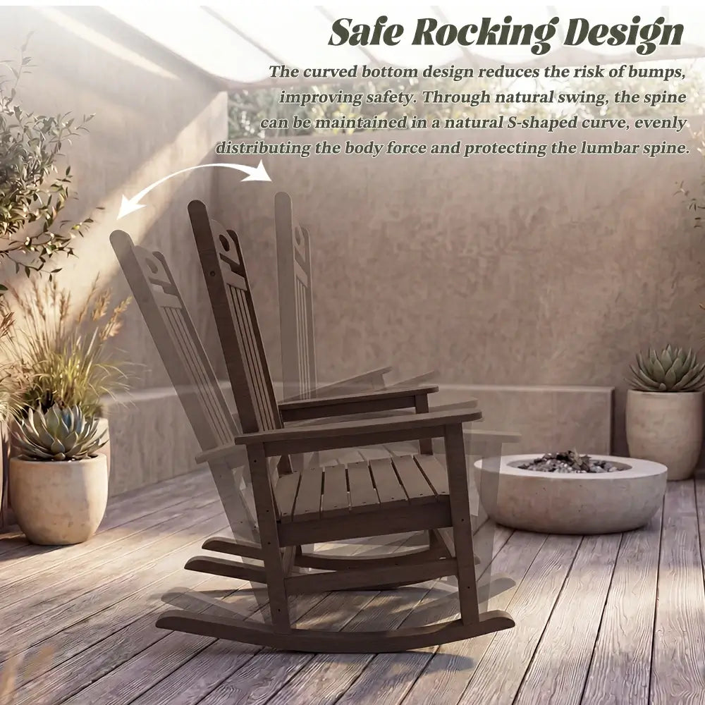 HDPE Classic Rocking Chairs
