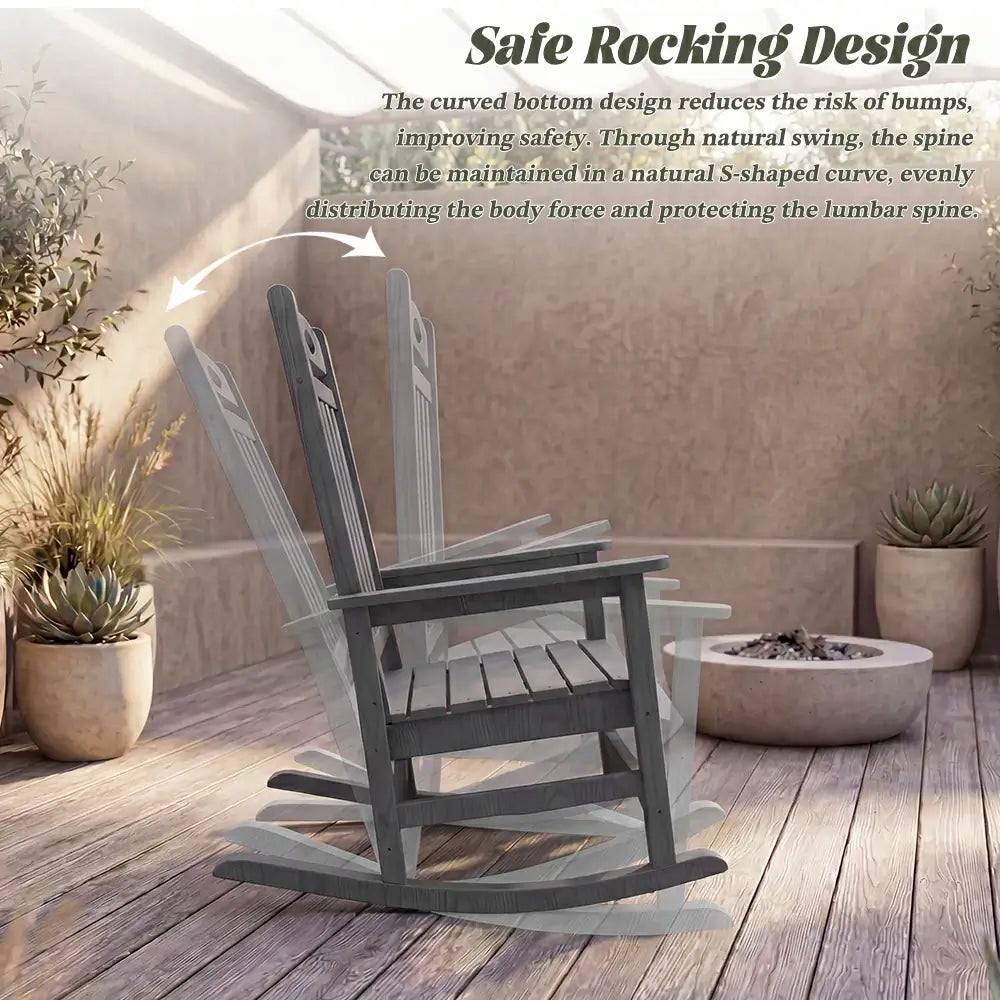 HDPE Classic Rocking Chairs