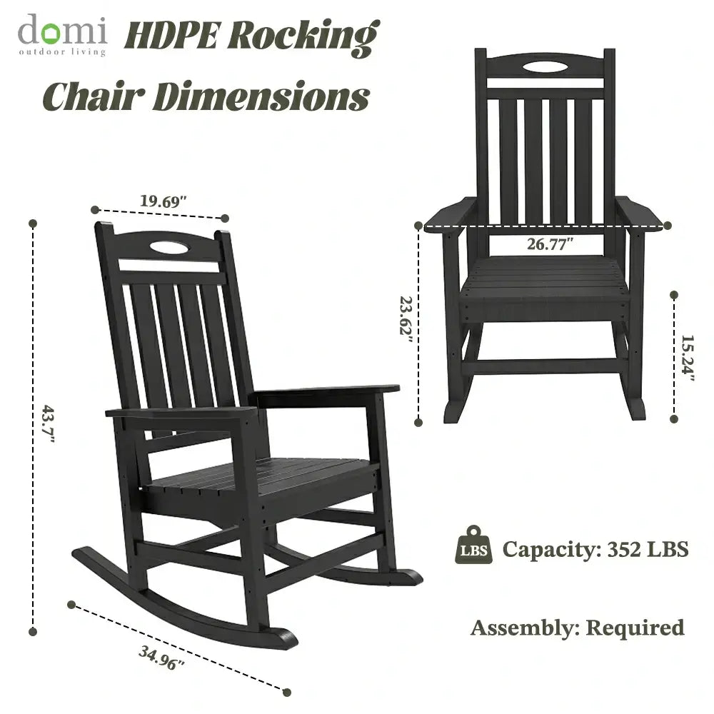 HDPE Classic Rocking Chairs
