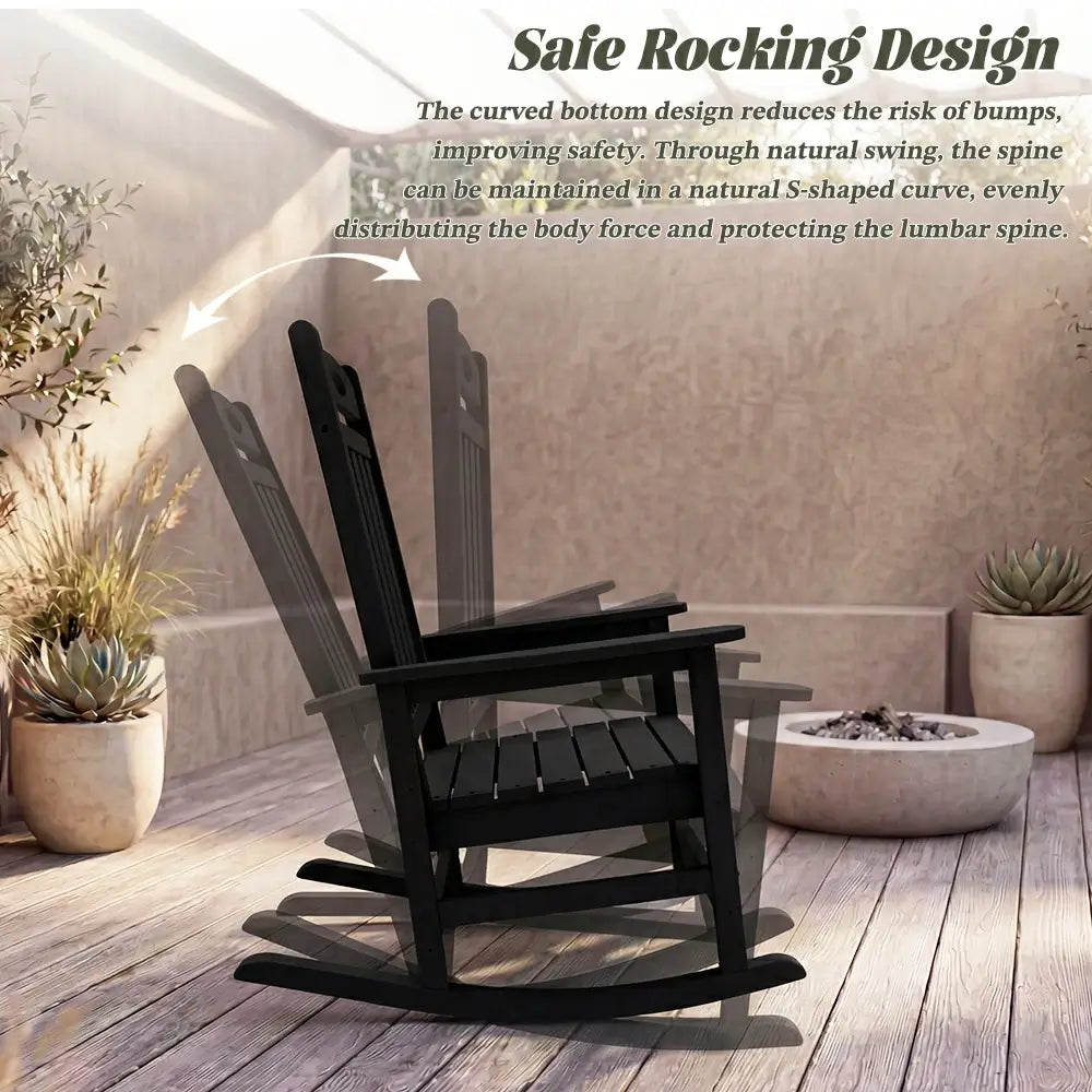 HDPE Classic Rocking Chairs