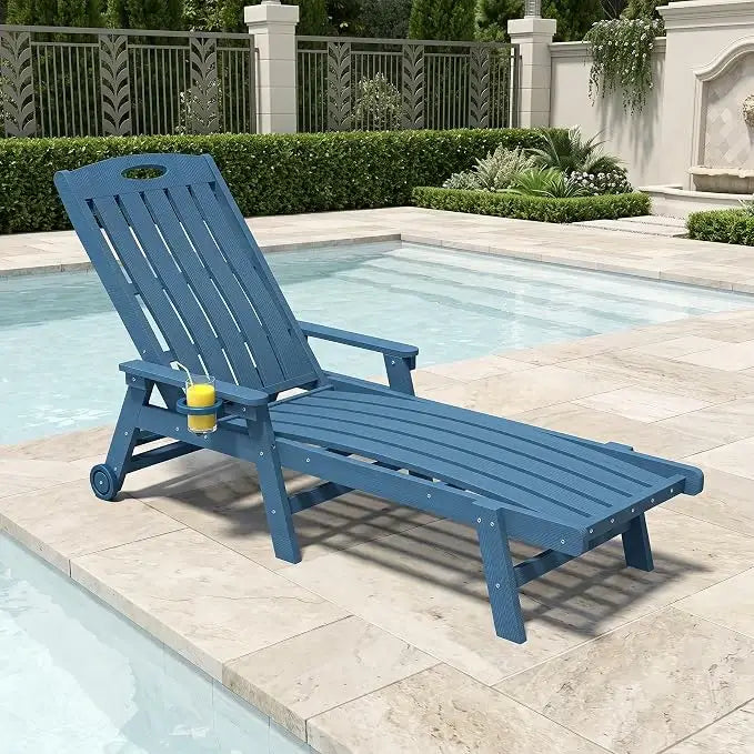 domi hdpe vertical slatted chaise lounge#Color_dark blue
