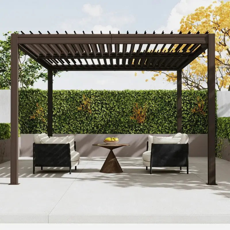 domi louvered pergola#size_10'x12'