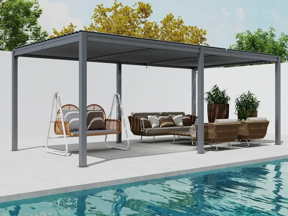 domi louvered pergola#size_10'x20'