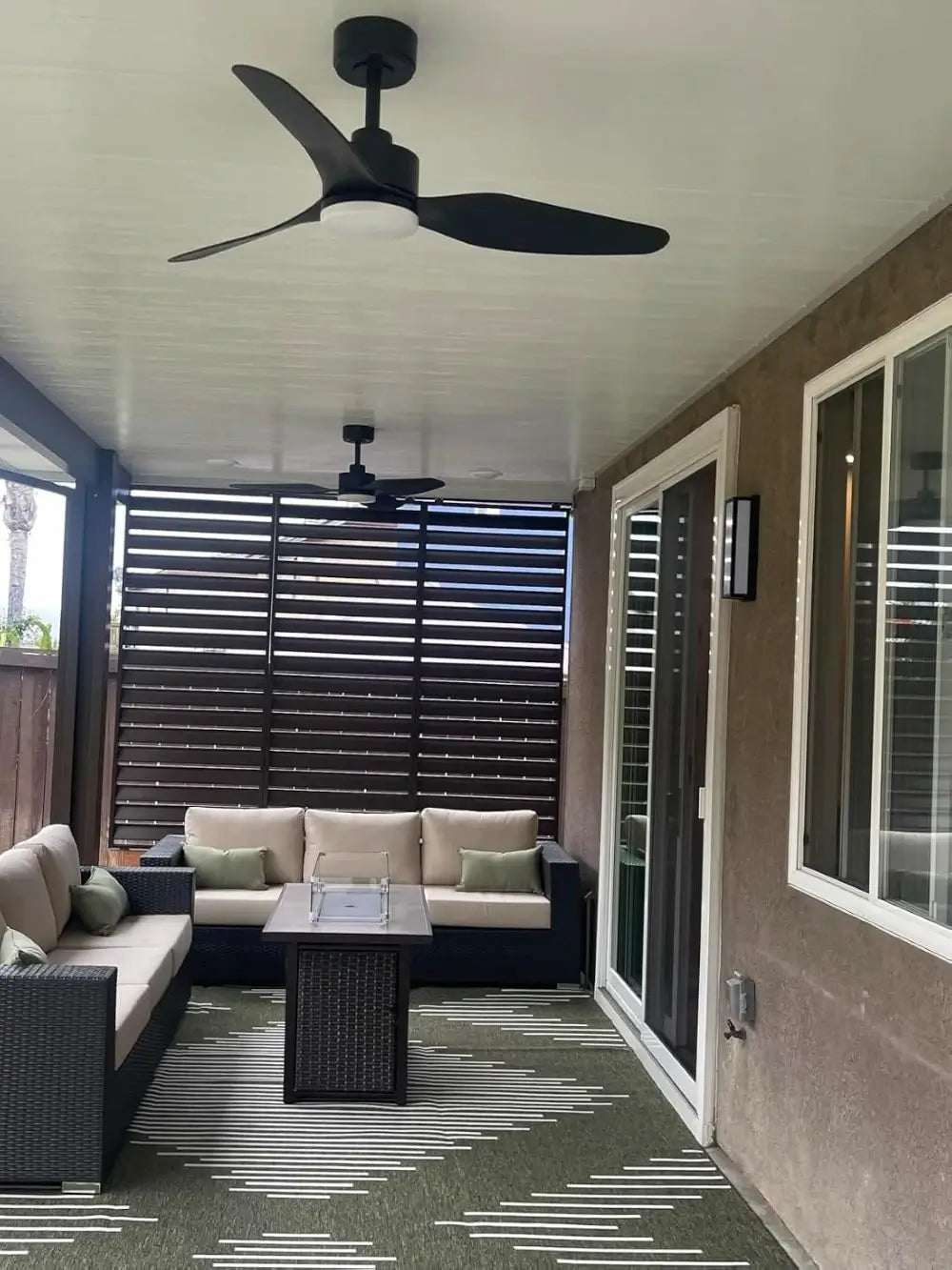 Aluminum Louvered Pergola Screen -1 Pack