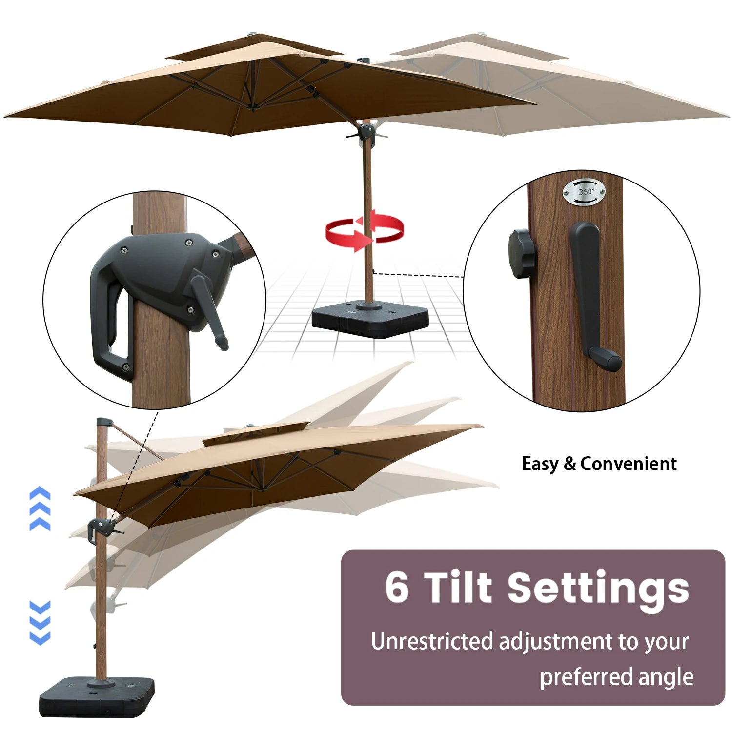 domi cantilever umbrella