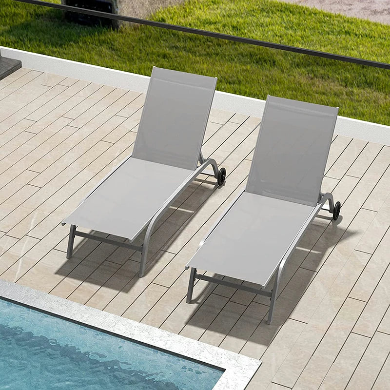 Domi Outdoor Living chaise lounge#color_gray