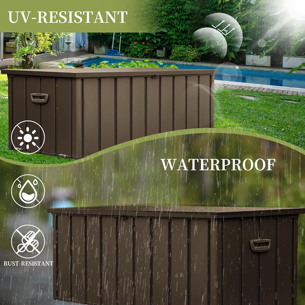 Domi Outdoor Living deck box#capacity_100 gallons