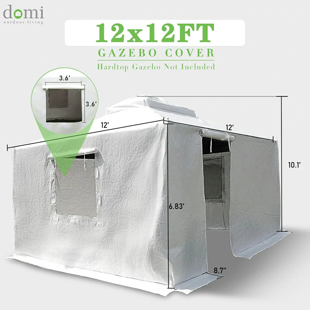 hardtop gazebo#size_12'x12'