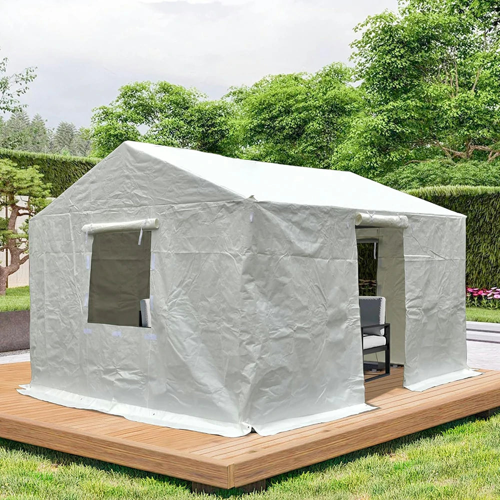 hardtop gazebo#size_12'x14'-Gable roof
