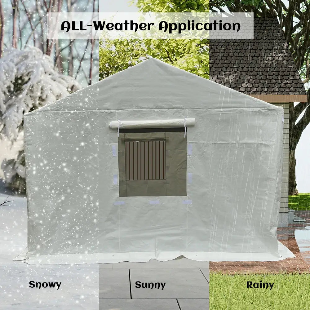 hardtop gazebo#size_12'x20'Gable roof