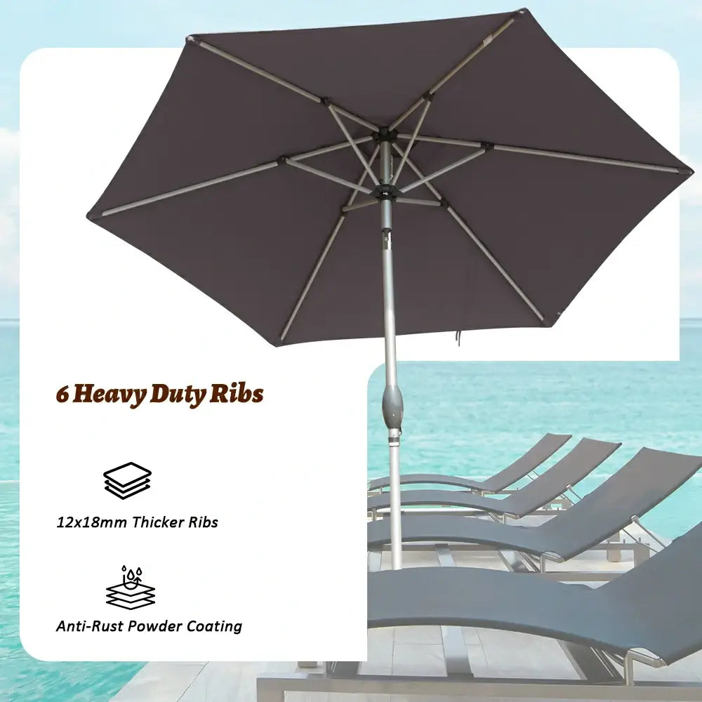 domi market umbrella #color_navy blue