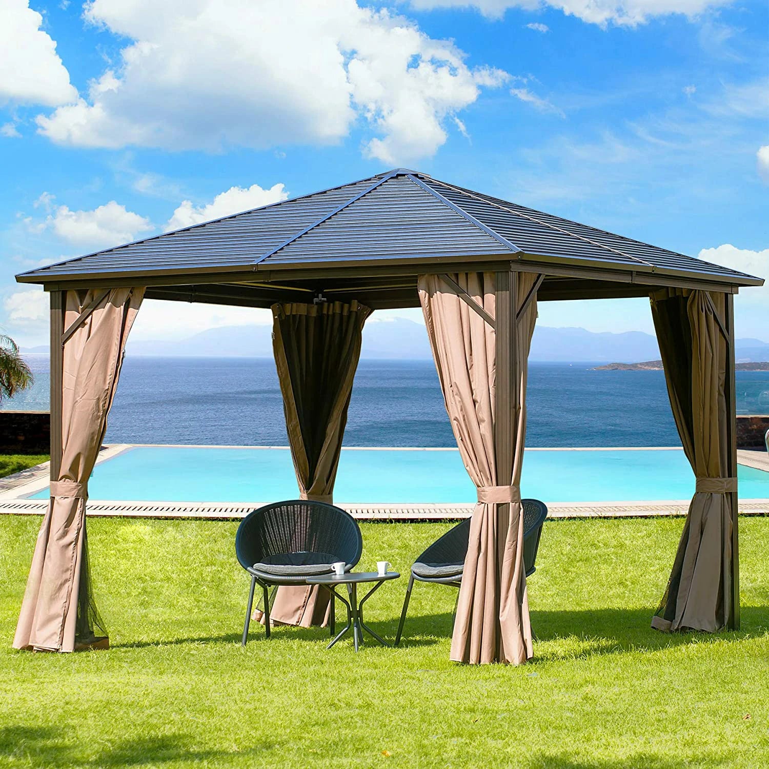 10’ X 10’ Hardtop Gazebo