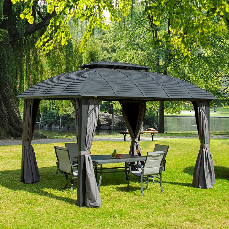 10'x12' Arc Hardtop Gazebo