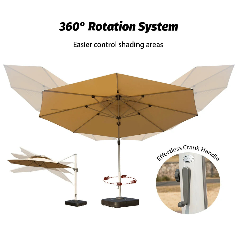 domi patio umbrella #color_Beige