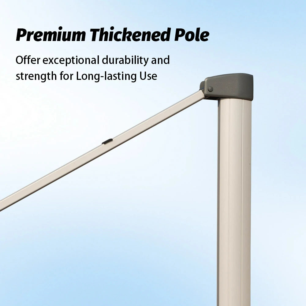 domi patio umbrella #color_Black